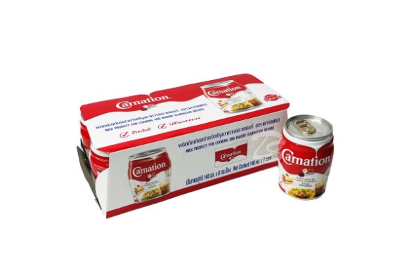 Концентрированное молоко для напитков и кулинарии , набор 8 шт * 140 мл