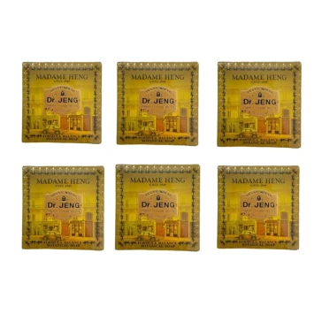(УПАКОВКА 6 ШТ) Тайское мыло Madame Heng Dr. Jeng Formula Balance, набор 50 гр x 6 шт
