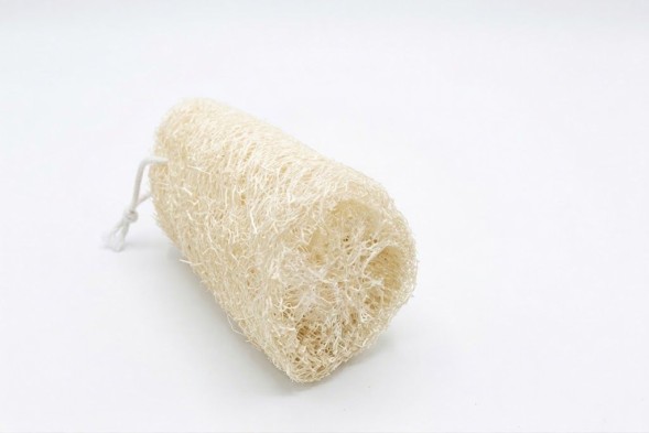 Натуральная мочалка из люфы большая для массажа и пилинга тела OTOP Luffa Big