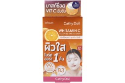 Ночная маска с витамином С для сияющей кожи лица Cathy Doll 4 мл ? 12 пак.