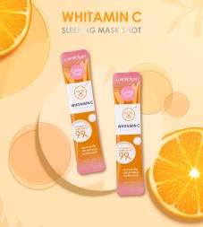 Ночная маска с витамином С для сияющей кожи лица Cathy Doll 4 мл ? 12 пак.