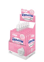 (КОРОБКА 6 ШТ) Маска для волос с Кератином Bio Woman Pro Keratin Treatment 50 мл x 6 шт