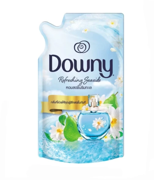Парфюмированный кондиционер для стирки белья Освежающий Морской бриз от Downy Refreshing Seaside 470 мл