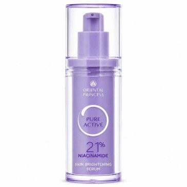 Oriental Princess Pure Active — сыворотка для сияния кожи с ниацинамидом 21%, Centella Asiatica и экстрактом зелёного чая, 30 мл
