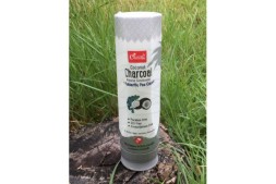 Кондиционер с кокосовым углем и экстрактом мотылькового горошка (клитории) от Caring, Coconut Charcoal Conditioner With Butterfly Pea Extract, 200 мл