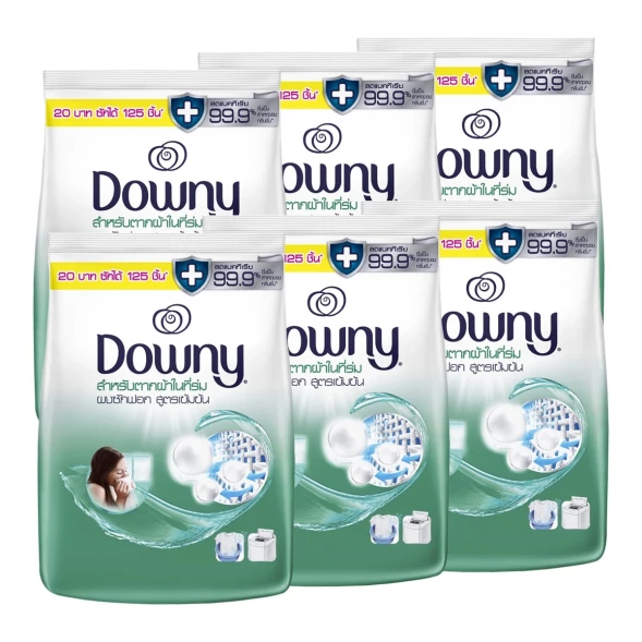 Стиральный порошок Downy Зелёная формула для сушки белья в помещении 180гр 6 шт