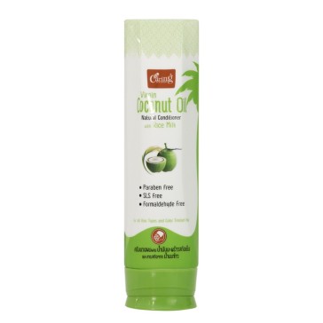Кондиционер с кокосовым маслом и рисовым молочком от Caring, Virgin Coconut Oil Conditioner With Rice Milk, 200 мл