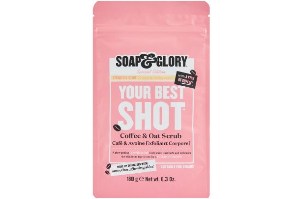 Кофейный скраб для тела от Soap &amp;amp; Glory Your Best Shot Coffee &amp;amp; Oat Scrub 180 гр