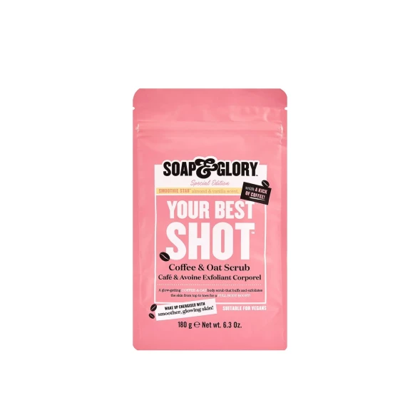Кофейный скраб для тела от Soap &amp;amp; Glory Your Best Shot Coffee &amp;amp; Oat Scrub 180 гр