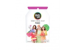 Жевательное желе из конжака Sunsu со вкусом смеси ягод и арбуза, 96 гр