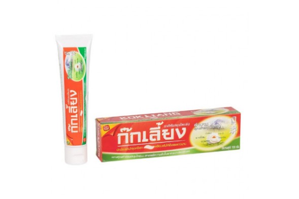 Органическая зубная паста с травяными экстрактами от Kokliang, Toothpaste Natural Chinese Herbal Extract, 160 гр