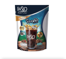 Кофе для энергии, стройности и контроля аппетита с хромом и л-карнитином Preaw Instant Black Coffee 3.5гр x 5 саше