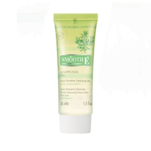 Гель для умывания для чувствительной кожи Smooth E Babyface Gel 45 мл