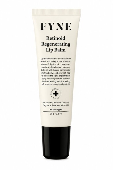 FYNE Retinoid Regenerating Lip Balm — восстанавливающий бальзам для губ с инкапсулированным ретинолом, витамином C, гиалуроновой кислотой и церамидами, 10 г