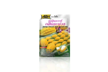 Для приготовления тайского желе «Манго» на основе агар-агара от Lobo, Mango Flavor Agar Dessert Mix, 130 гр