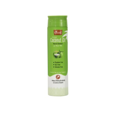 Шампунь с кокосовым маслом и рисовым молочком от Caring, Virgin Coconut Oil Shampoo With Rice Milk, 200 мл