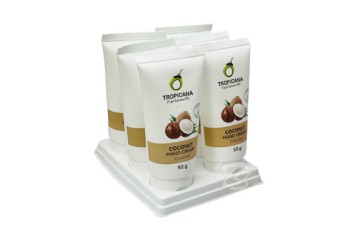 (НАБОР 6 ШТ) Кокосовый крем для рук  без парабенов от Tropicana Oil, Coconut Hand Cream (non-paraben), 6 шт по 50 гр