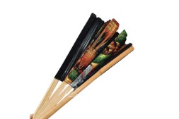 Настенный веер &amp;quot;Тайская деревня&amp;quot;