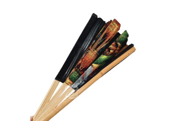 Настенный веер &amp;quot;Тайская деревня&amp;quot;