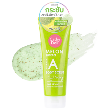 Подтягивающий скраб для тела с витамином А от Cathy Doll Melon Sherbet Vitamin A Body Scrub 320г Cathy Doll Melon Sherbet Vitamin A Body Scrub 320 гр