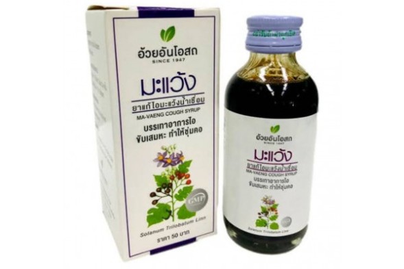 Тай­ский си­роп от каш­ля &amp;quot;MA VAENG&amp;quot;, 50мл