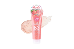 Скраб для тела с витамином B3 отбеливающий Cathy Doll Peach Smoothie Vitamin B3 Body Scrub Whitening 320г