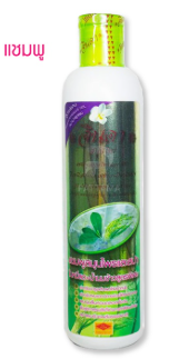 Шампунь против выпадения волос на травах с рисовым молоком от Jinda, Hair shampoo formula Mee leaves, 250 мл