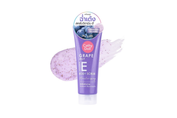 Увлажняющий скраб для тела с витамином Е Cathy Doll Grape Jelly Vitamin E Body Scrub Moisturizing 320г