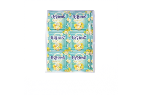 (НАБОР 24 ШТ) Кондиционер для белья в мини пакетиках Весенний Кекс от Hygiene Expert Care Delicious Concentrate Fabric Softener Spring Cupcake 20ml x 24pcs