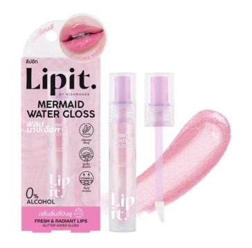 Блеск для губ Lip It Mermaid Water Gloss Lychee Bingsu оттенок личи бингсу 2.8 гр