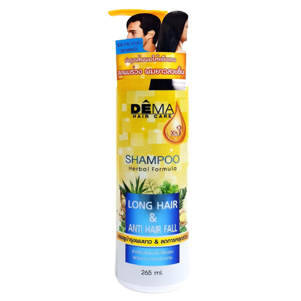 Шампунь против выпадения и для ускорения роста волос Dema Genive, Long Hair Fast Growth Shampoo, 265 мл