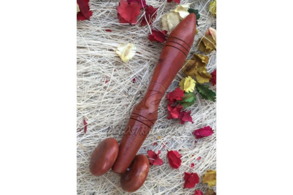 Деревянный массажер для традиционного точечного тайского массажа T-64, Wooden House for massage T-64