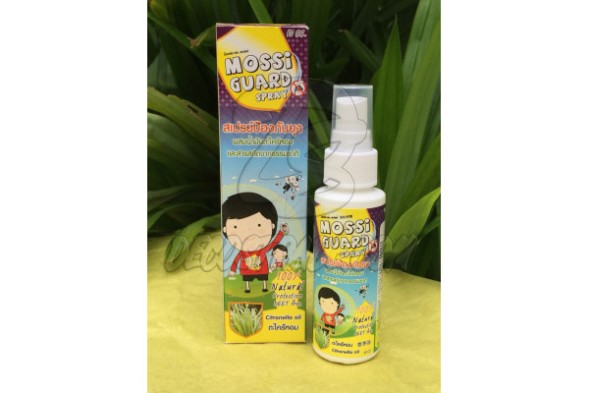 Детский спрей от комаров на основе цитронеллы, Mossi Guard Spray, 60 мл