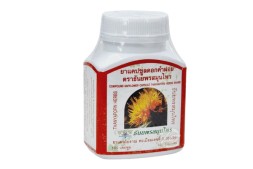 Капсулы Сафлора для снижения уровня холестерина, от панкреатита, улучшение работы желчного пузыря от Thanyaporn Herbs Compound Safflower 100 Капсул