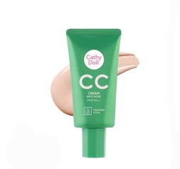Матирующий CC крем для проблемной кожи с защитой от солнца SPF50+PA+++ от Cathy Doll CC cream Anti Acne SPF50+PA+++ 50 гр 