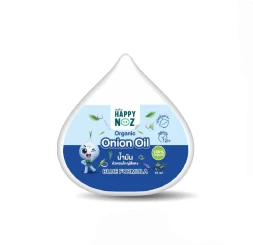 Эфирное масло от заложенности носа с луковым маслом Синяя формула от Happy Noz Onion Oil Blue Formula 10 мл