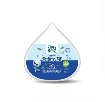 Эфирное масло от заложенности носа с луковым маслом Синяя формула от Happy Noz Onion Oil Blue Formula 10 мл