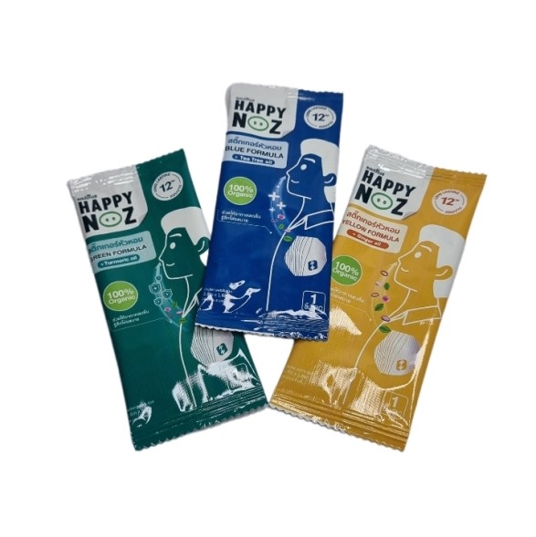 Пластырь от заложенности носа с эфирными маслами от Happy Noz Green Onion Stickers 1 шт за 1 бат