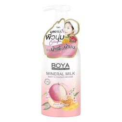 Очищающий мусс для тела Boya Cleansing Mousse Peach and Honey 500 мл