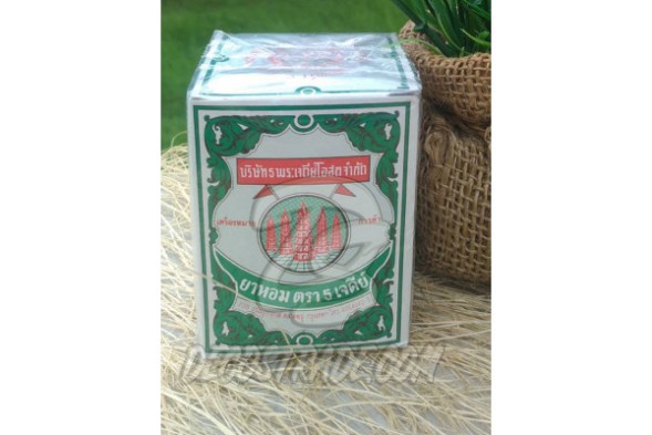 Тайский порошок на основе трав Я-хом «5 пагод», Ya Hom Powder Five Pagodas, 25 гр