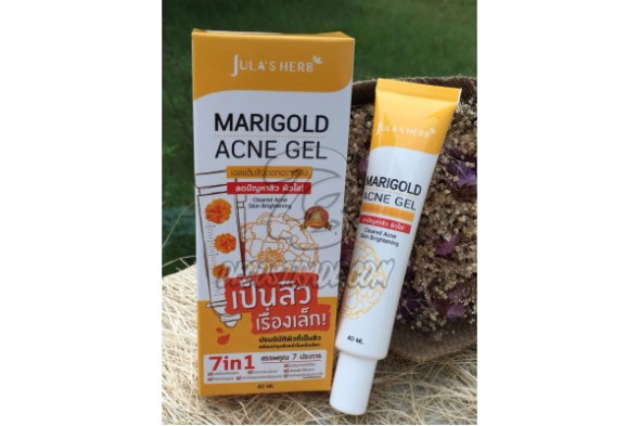 Гель против акне точечного действия с Календулой от Jula&amp;#039;S Herb, Marigold Acne Gel, 40 мл
