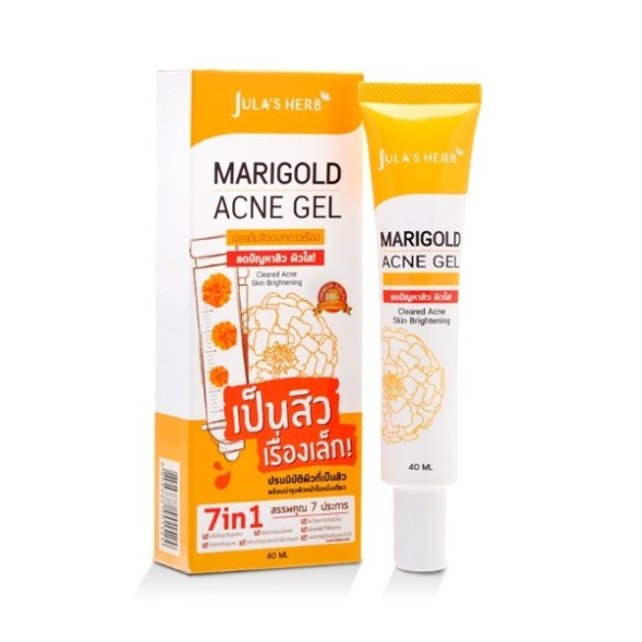 Гель против акне точечного действия с Календулой от Jula&amp;#039;S Herb, Marigold Acne Gel, 40 мл