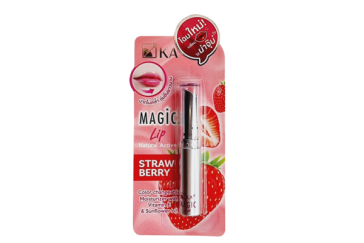 Увлажняющий бальзам для губ с витамином Е от KA Magic Lip Natural Care Strawberry 2.2g