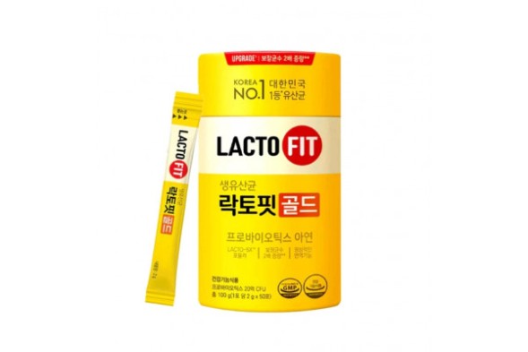 Пробиотик из Кореи Lacto-Fit Gold 5x Формула 2гр x 50 шт