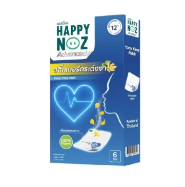 Пластырь от головной боли от Happy Noz Advanced Stickers (6 пластырей)