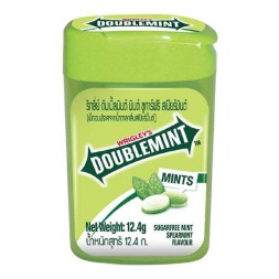Мятные драже для свежего дыхания Wrigley’s Doublemint Sugar‑Free Spearmint 12.4 гр