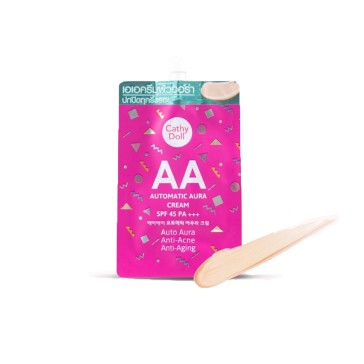 АА крем с защитой от солнца SPF 45 PA+++ от Cathy Doll, AA Automatic Aura Cream SPF 45 PA+++, 6 гр