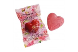 Подарочное мыло в форме сердца с ароматом розы Madame Heng Merry Love Time Story 30g