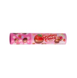 Мармеладные клубничные конфеты в шоколадной глазури Meiji Gummy Choco Strawberry 50 гр