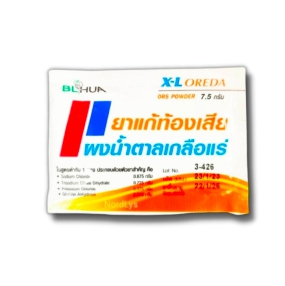 Электролит BL Hua X-L Oreda ORS со вкусом апельсина 7.5 гр